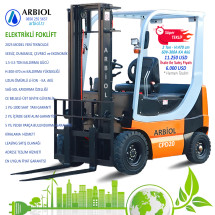 2 TON ELEKRİKLİ FORKLİFT