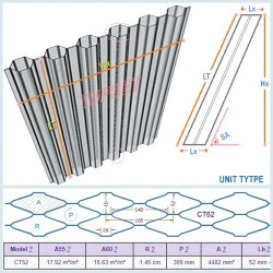 CT52U Model Unit Tip Lamella Fiyatı