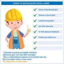 Montaj ve tesisat hizmeti İLAN KARTI
